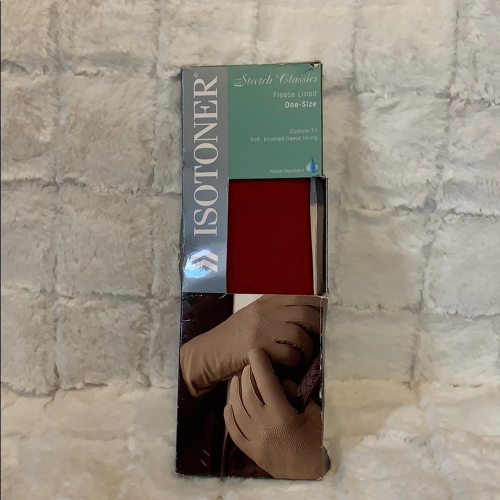 Red Isontoner Gloves